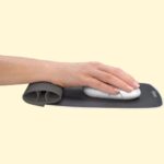Fellowes I-Spire Series Mouse Pad with Wrist Rocker, Black - Image 2