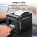 MUNBYN 80mm USB Receipt Printer, POS Printer with Auto Cutter ESC/POS Command Support Windows Mac(Only USB Interface) - Image 2