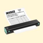 Phomemo M08F A4 Portable Thermal Printer, Bluetooth Printer Compatible with Phone & Laptop