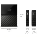 WD 1TB My Passport External Hard Drive (WDBYNN0010BBK-WESN) - Image 2
