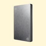 Seagate 2TB Backup Plus Slim External Hard Drive, Silver