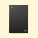 Seagate 500GB Backup Plus Slim External Hard Drive, Black - Image 3