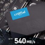 Crucial BX500 SSD 500GB 3D NAND SATA Internal Solid State Drive 2.5 inch (CT500BX500SSD1) - Image 3