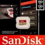 SanDisk 1TB Extreme microSD UHS, 190MB/s Read, 130MB/s Write SDSQXAV 1T00 GN6MN, Red/Gold - Image 2