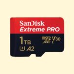 SanDisk Extreme PRO 1TB microSDXC™ UHS-I CARD, 200MB/s Read, 140MB/s Write (SDSQXCD-1T00-GN6MA)
