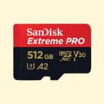 SanDisk Extreme PRO 512GB microSDXC™ UHS-I CARD, 200MB/s Read, 140MB/s Write (SDSQXCD-512G-GN6MA)