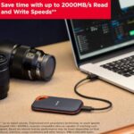 SanDisk 2TB Extreme PRO Portable SSD, USB-C, USB 3.2 Gen 2x2 External Solid State Drive - SDSSDE81-2T00-G25 - Image 4