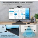 AIRHUG 2K Webcam No Mic with Privacy Cover, USB Web Cam for Computer and Laptop Plug & Play, Web Camera Without Audio, 78° Wide-Angle - Image 3