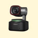 OBSBOT Tiny 2 Webcam 4K with AI Tracking, Voice Control, Gesture Control, Auto Focus, USB3.0, Multiple Modes, PTZ Webcam for PC
