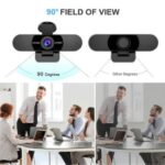 EMEET C960 4K Webcam, Sony Sensor, PDAF Auto Focus, Dual AI Noise-Cancelling Mics, 73° FOV, Plug&Play Webcam w/Privacy Cover - Image 2