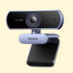 UGREEN 1080P Webcam with Microphone USB HD Camera, 1080P/30fps 720P/60fps Stream Camera, Dual Noise Reduction Mics