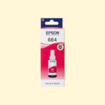 Epson 664 EcoTank Ink Bottle - 70ml, Magenta