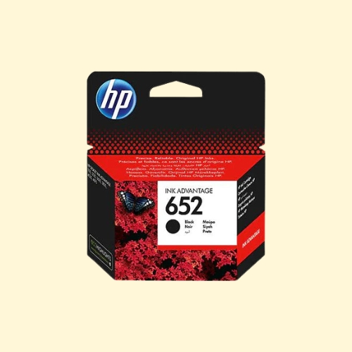 HP 652 Black Ink Cartridge (F6V25AE)