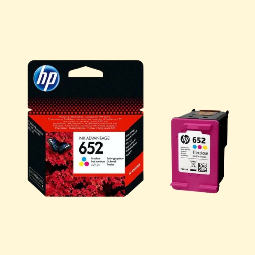 HP 652 Tri - Color Ink Cartridge (F6V24AE)