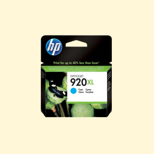 HP 920XL Cyan Ink Cartridge CD972AE