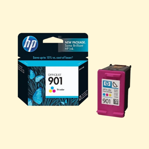 HP 901 Tri-color Officejet Ink Cartridge (CC656AE)