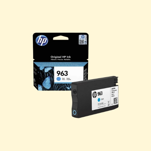 HP 963 Cyan Original Ink Cartridge 3JA23AE