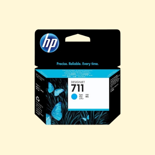 HP 711 Cyan Ink Cartridge (CZ130A)