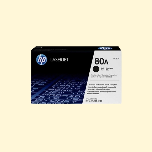 HP 80A Black Toner Cartridge (CF280A)