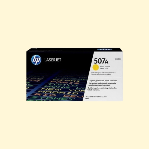HP 507A Yellow Toner Cartridge (CE402A)
