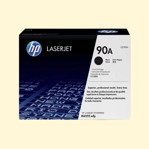 HP 90A Black Toner Cartridge (CE390A)