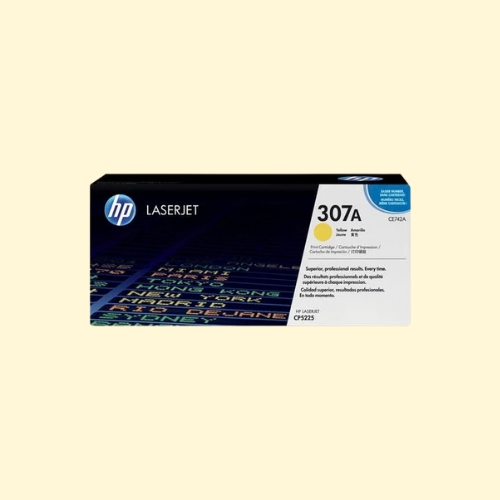 HP 307A Yellow Original LaserJet Toner Cartridge (CE742A)
