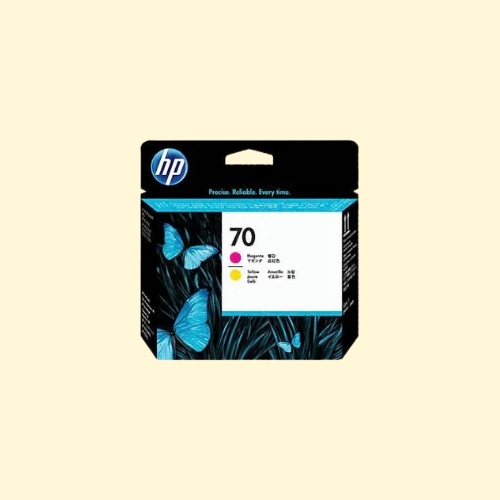 HP 70 Magenta & Yellow Printhead Cartridge (C9406A)