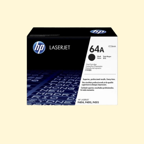 HP 64A Black Original LaserJet Toner Cartridge (CC364A)