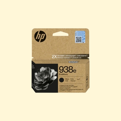 HP 938e Black Ink High Capacity Cartridge - 4S6Y2PE
