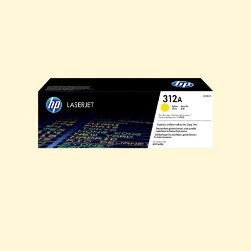 HP 312A Yellow Original LaserJet Toner Cartridge (CF382A)