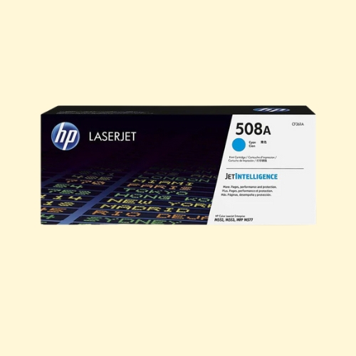 HP 508A Cyan Original LaserJet Toner Cartridge (CF361A)