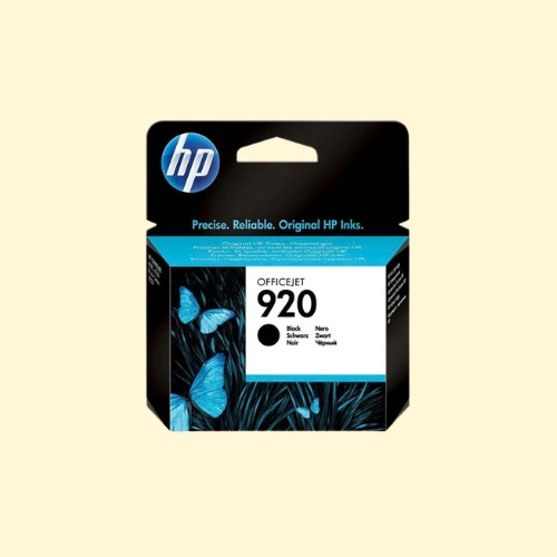 HP 920 Black Officejet Ink Cartridge (CD971AE)