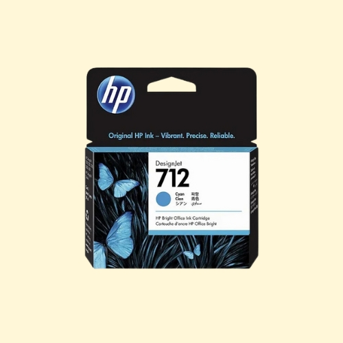 HP 712 29ml Cyan DesignJet Ink Cartridge 3ED67A