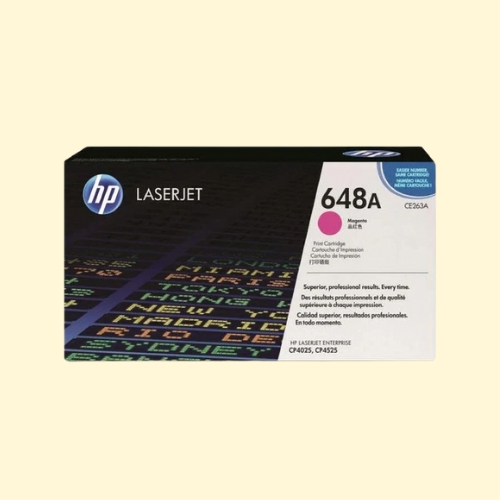 HP 648A Magenta Toner Cartridge (CE263A)