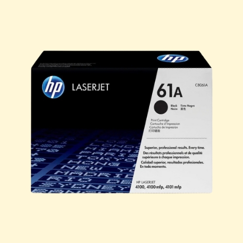 HP 61A Black Original LaserJet Toner Cartridge (C8061A)