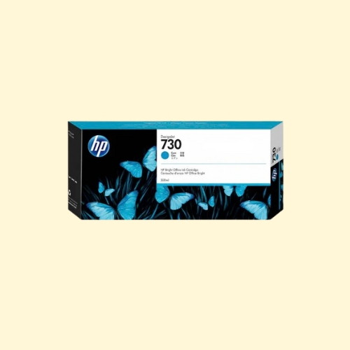 HP 730 300-ml Cyan DesignJet Ink Cartridge (P2V68A