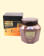 Keratine Queen Nourish your locks with Keratine Queen's Moisturizing Protein Brazilian Hair Mask! This 1000ml treatment deeply hydrates and repairs dry, damaged hair, leaving it soft,silky,