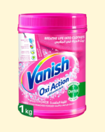 Vanish Oxi Action Fabric Stain Remover Powder 1kg Coloured & White Clothes
