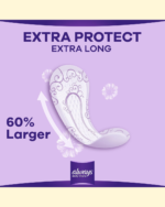 Always Daily Liners Extra Protect Pantyliners, Large, 48+20 Count - Image 2