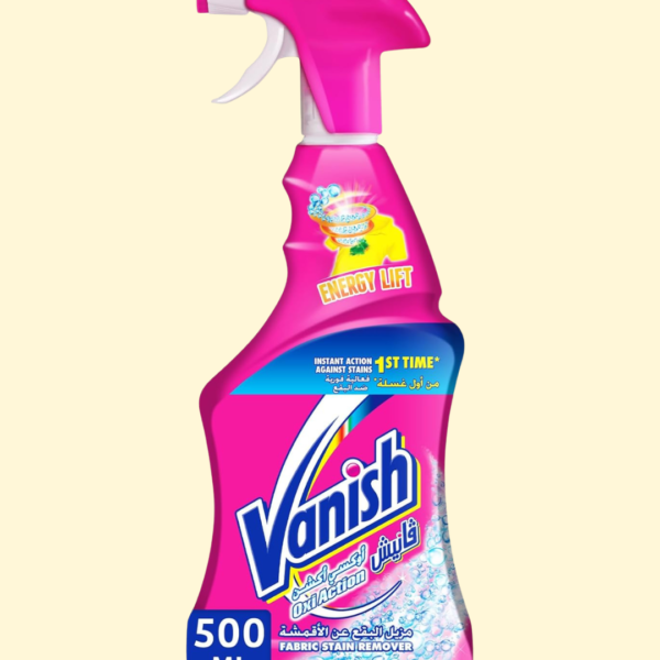 Vanish Fabric Stain Remover Oxi Action Pre Wash Spray 500ml