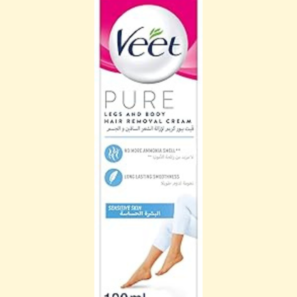 Veet Hair Removal Cream for Sensitive Skin, 100ml
