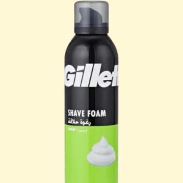 Gillette Foamy Lemon Shaving Foam 200ml