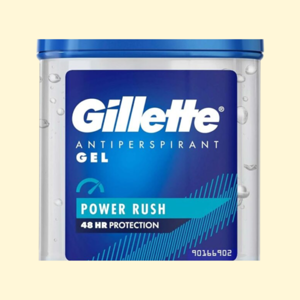 Gillette Antiperspirant Power Rush Gel, 70ml