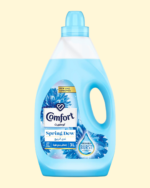 COMFORT Fabric Softener, Spring Dew, with freshness-burst technology for longer lasting fragrance & soft clothes, 3L