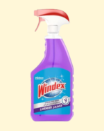 Windex Lavender Window & Glass Cleaner, Streak Free Shine, Works On Smudges & Fingerprints, 750m