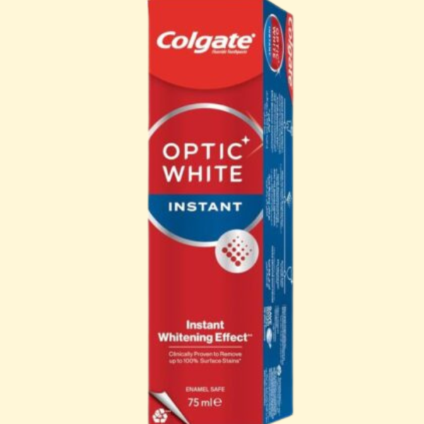 Colgate Optic White Instant Whitening Toothpaste,75Ml