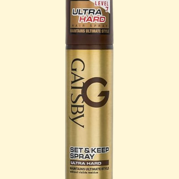 Gatsby Set & Keep Spray Ultra Hard | Maximum setting power for an Ultimate style | 66ml