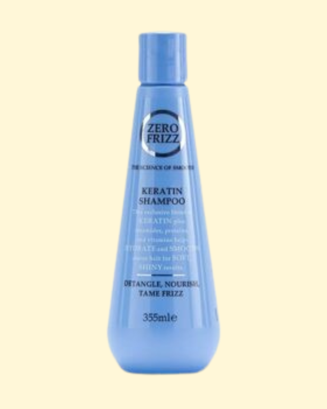 1 Zero Frizz Keratin Shampoo, 355 ml - Image 1