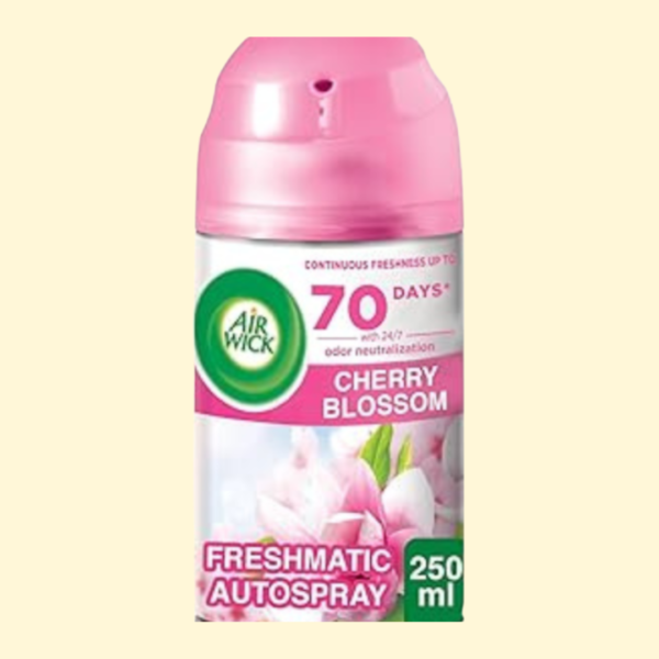 Air Wick Freshmatic Autospray Refill, Cherry Blossom Scent, 250ml