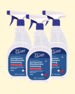 V Care Multipurpose Antibacterial Disinfectant Sanitizing Spray 750Ml Spray (Pack Of 3) Useful At Transport, Hospital, School, Offices And Home